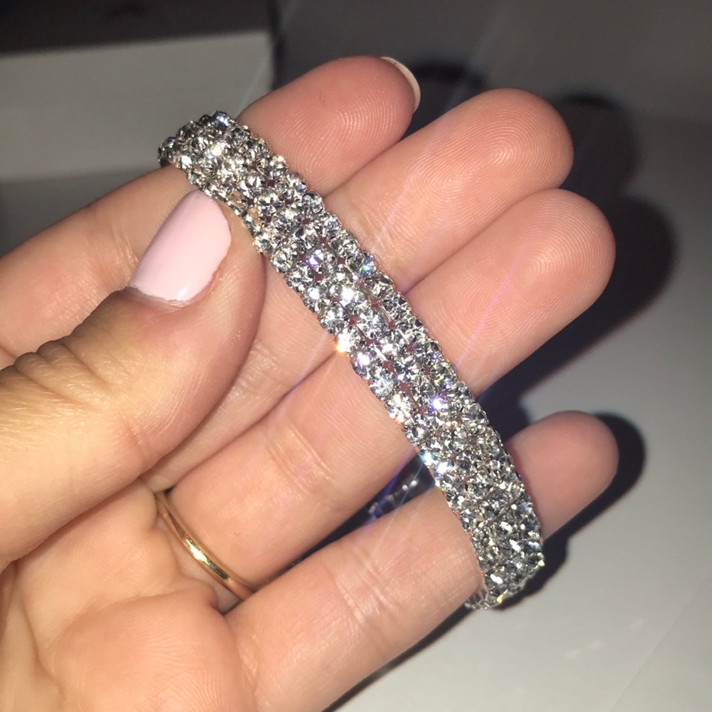 BRAND NEW Diamond Stone Bracelet